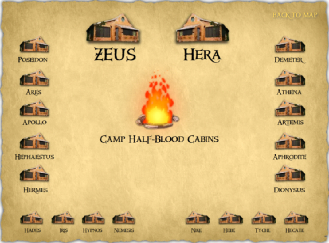 Map of Camp half-blood - Fanfics By Valerie